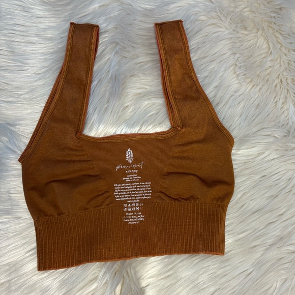 FREE PEOPLE Good Karma Square Neck Bra Crop Top - Picture 7 of 10